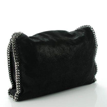 Stella McCartney Shaggy Deer Big Falabella Tote Black 3 of 9