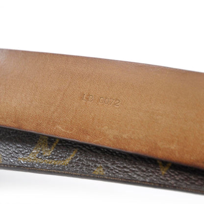Louis Vuitton Monogram LV Paris Buckle Belt 3 of 5