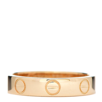 Cartier 18K Yellow Gold 3.5mm LOVE Wedding Band Ring 47 4 1 of 4
