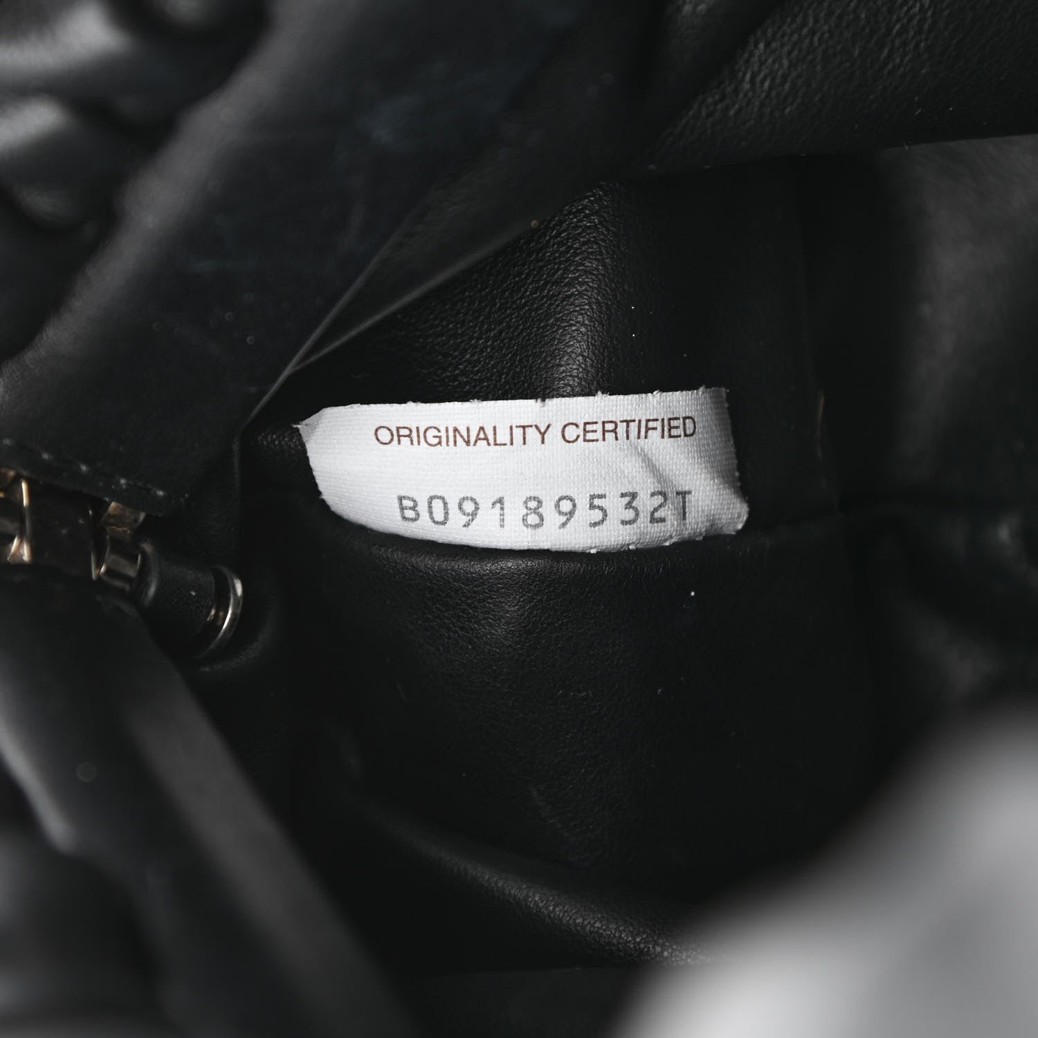 Bottega Veneta Calfskin The Pouch Chain Black 7 of 10