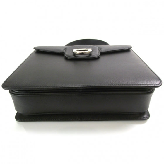 SALVATOREFERRAGAMOSaffianoKatiaBagBlack