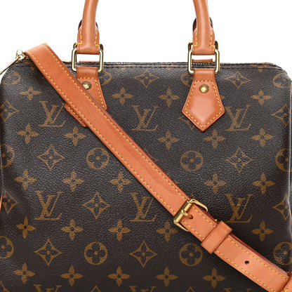 Louis Vuitton Monogram Speedy Bandouliere 25 9 of 19