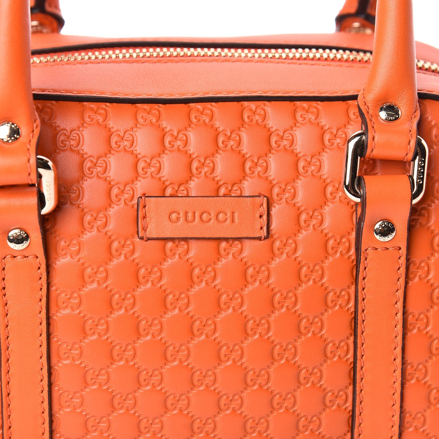Soft Microguccissima Small Crossbody Bag Sun Orange
