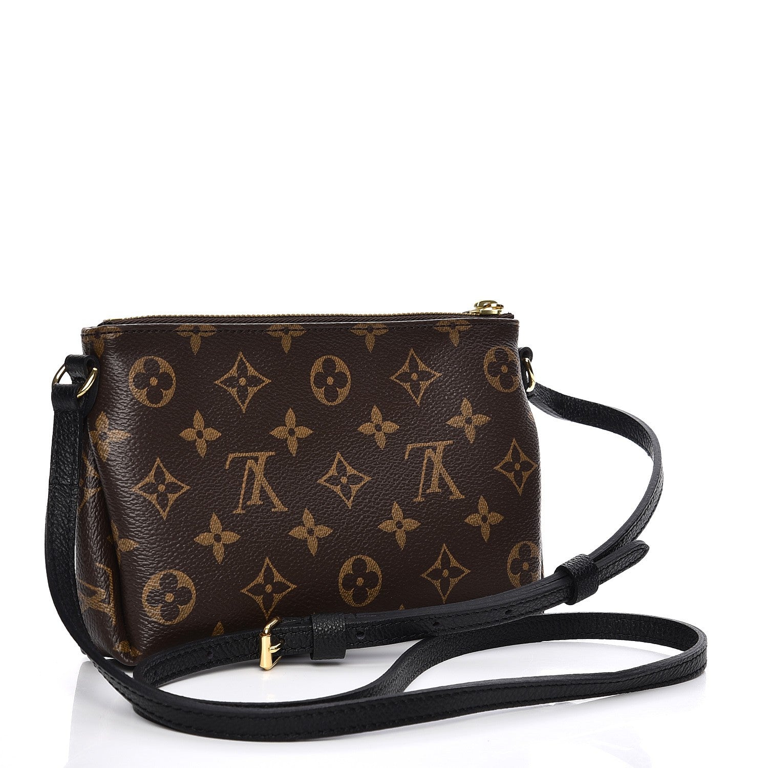 Louis Vuitton Monogram Pallas Crossbody Black 3 of 7