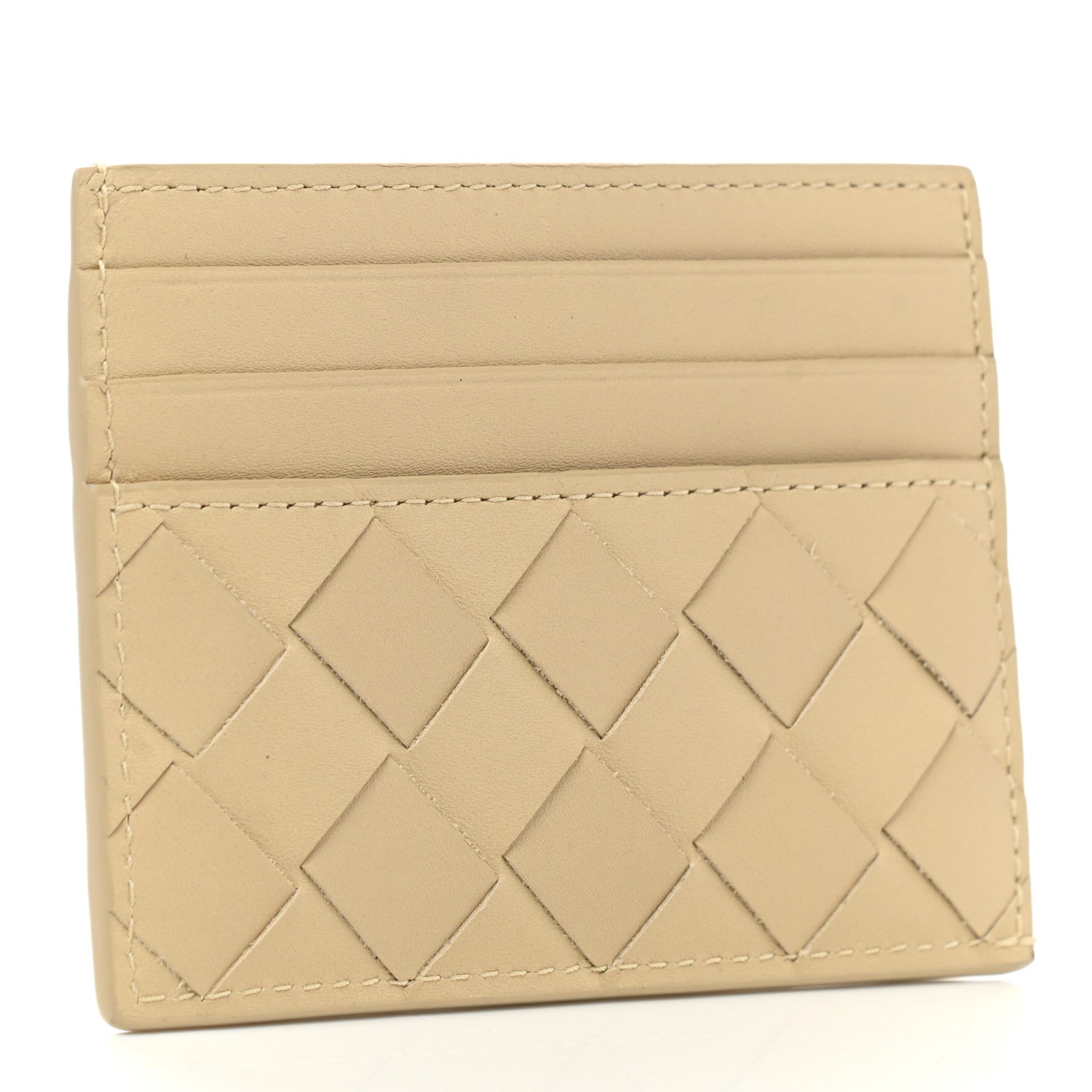 Bottega Veneta Nappa Intrecciato Card Holder Banane 3 of 8
