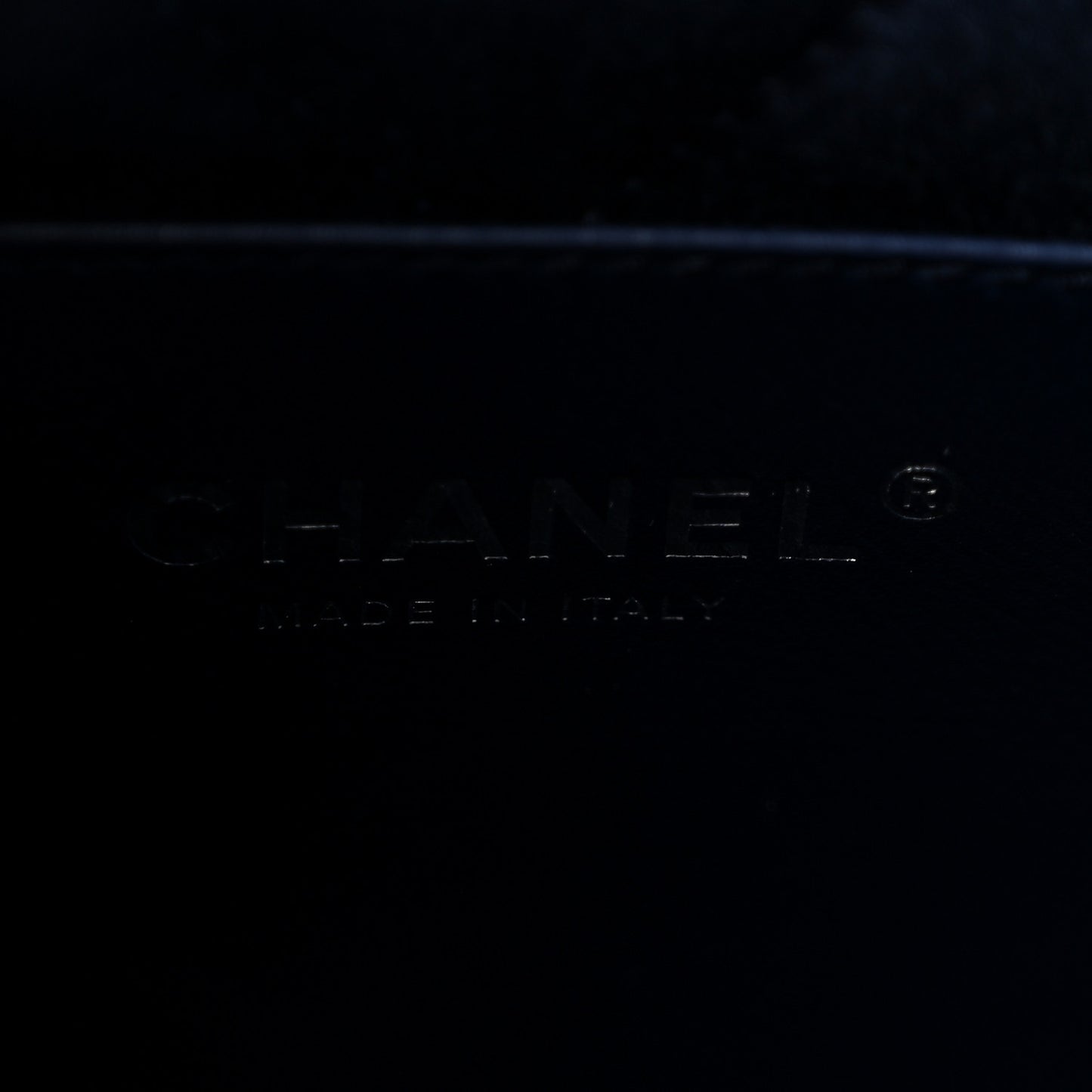 Denim Stitched Quilted Mini Chanel 22 Blue