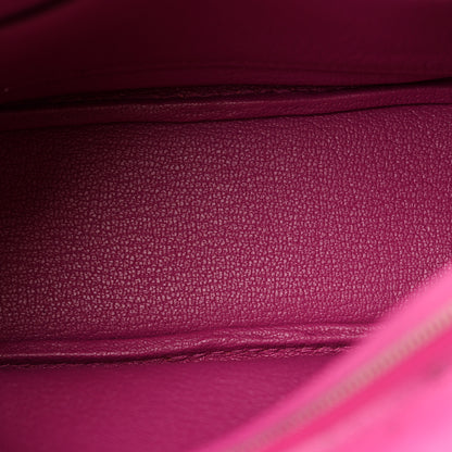 Hermes Ostrich Plume II Mini Rose Pourpre 8 of 21