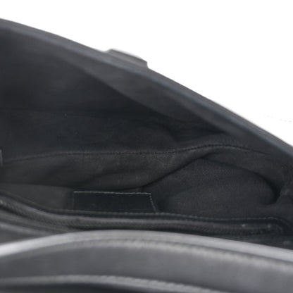 Christian Dior Lambskin 3D Floral Saddle Bag Black 5 of 10