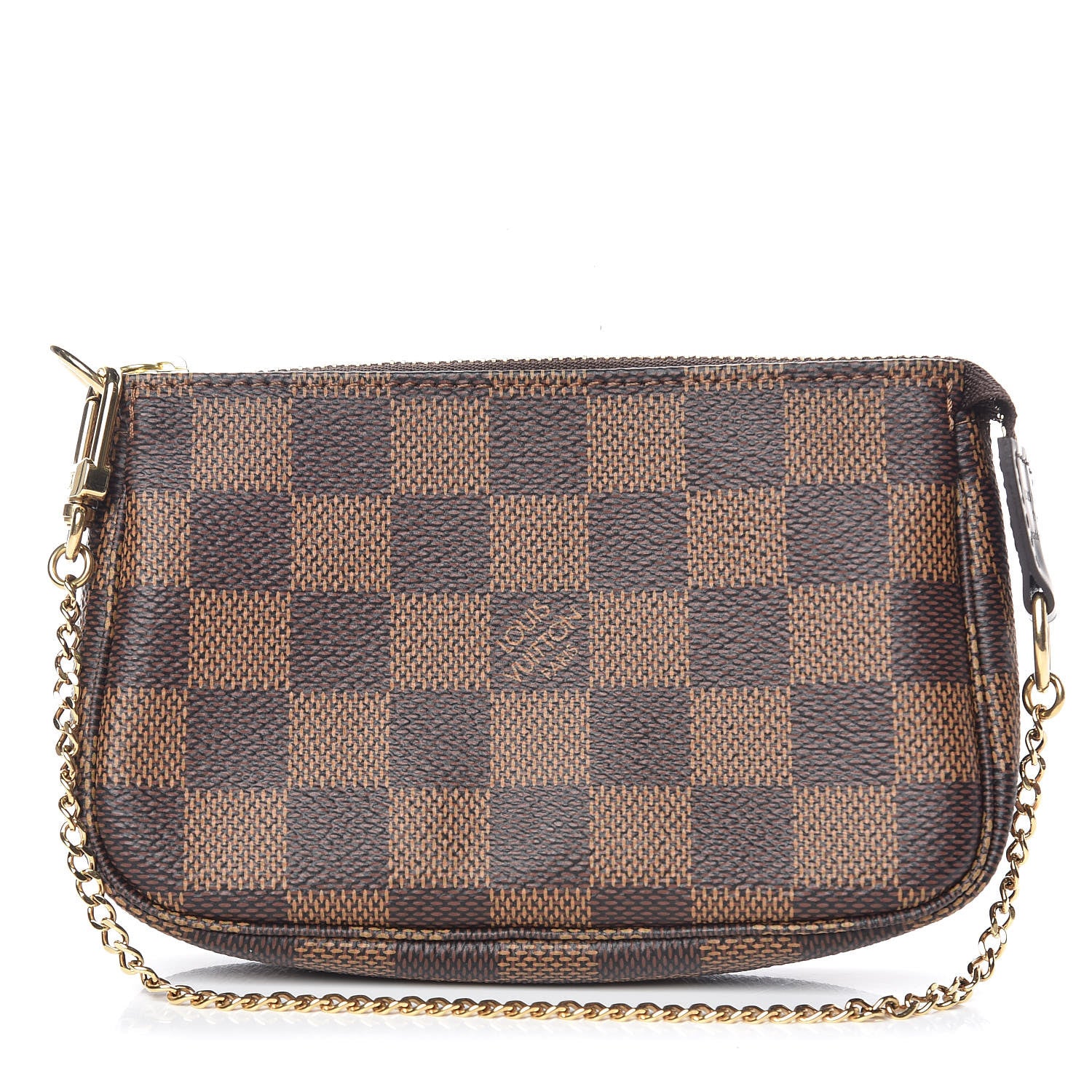 Louis Vuitton Damier Ebene Mini Pochette Accessories 1 of 8