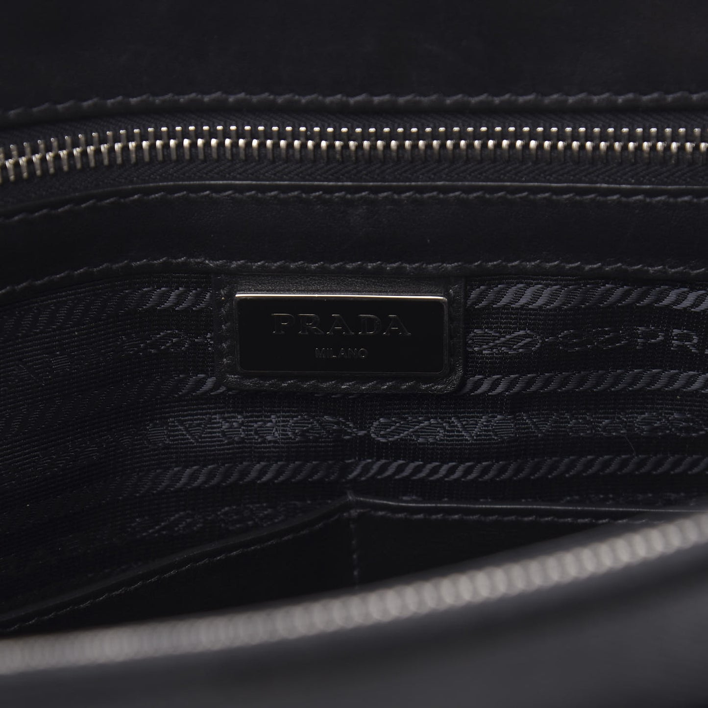 Saffiano Cuir Briefcase Black
