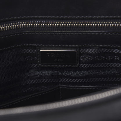 Prada Saffiano Cuir Briefcase Black 8 of 17