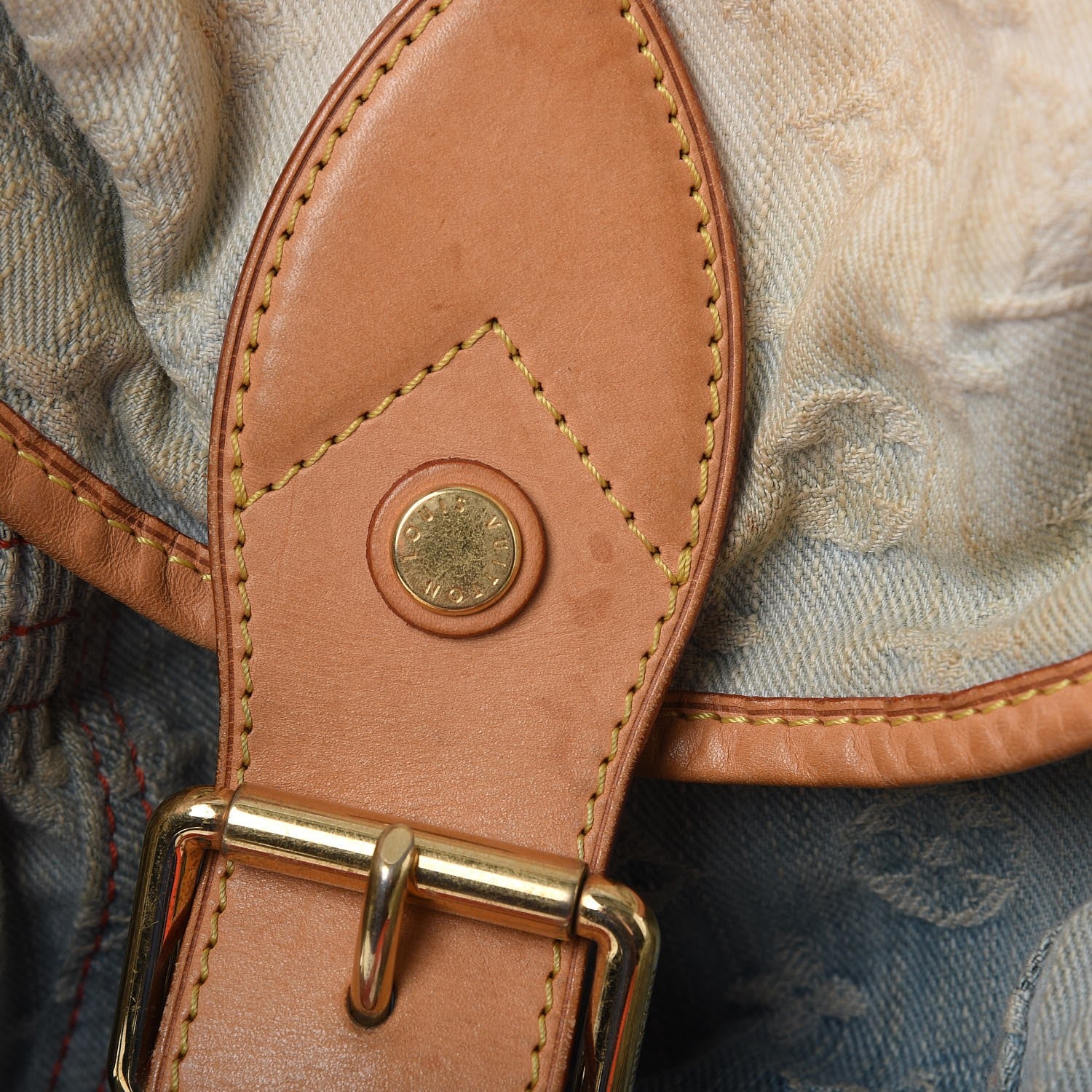 Louis Vuitton Denim Sunshine Messenger Blue 8 of 13