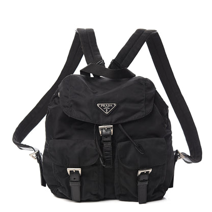 Prada Tessuto Nylon Vela Small Backpack Black 1 of 11