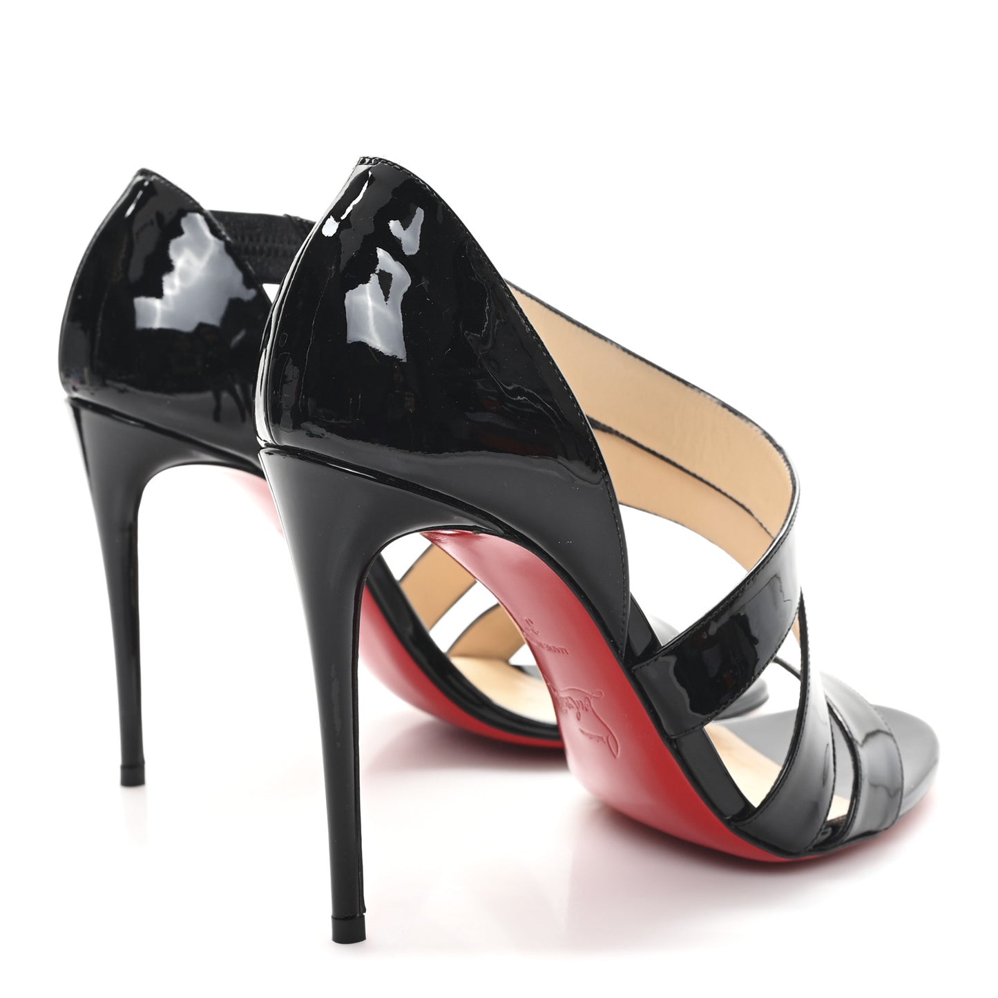 Patent World Copine 100 Sandals 37 Black