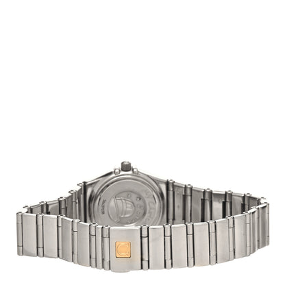 Omega Stainless Steel Diamond Bezel Mother of Pearl 22mm Constellation My Choice Quartz Watch 1465.71.00 3 of 4
