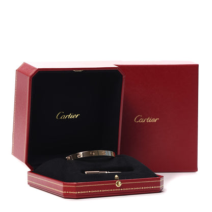 Cartier 18K Pink Gold LOVE Bracelet 17 7 of 7