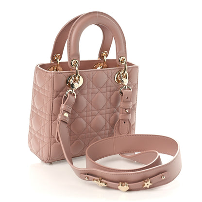 Christian Dior Lambskin Cannage Small My ABCDior Lady Dior Fard 3 of 8