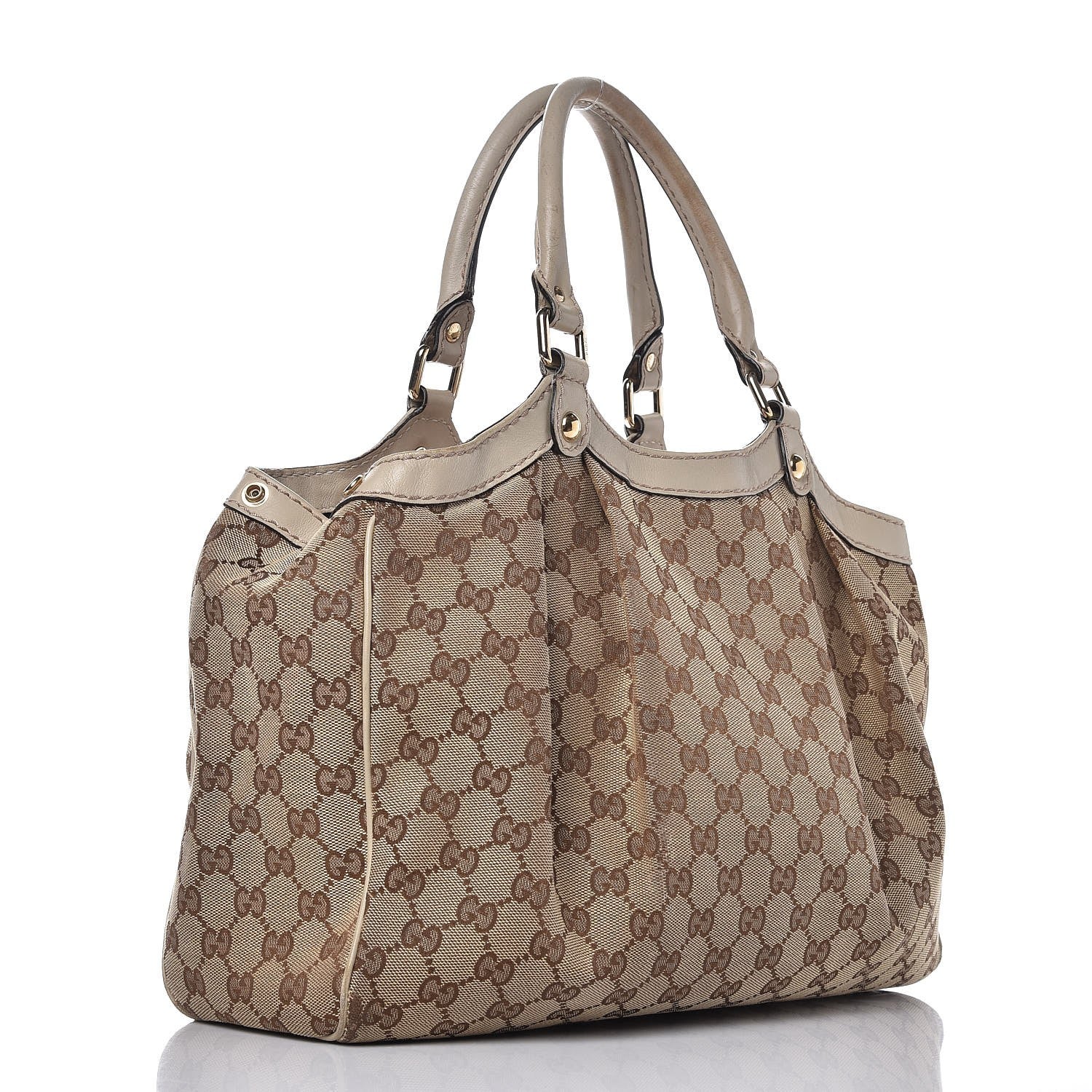 Gucci Monogram Medium Sukey Tote Off White 3 of 14