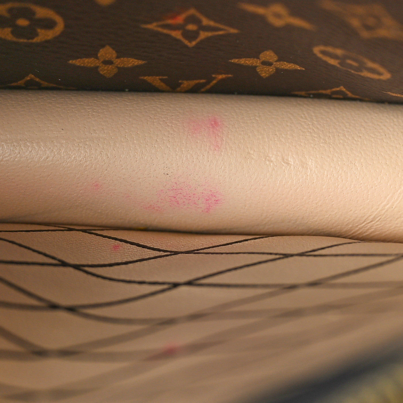 Reverse Monogram Trunk Clutch