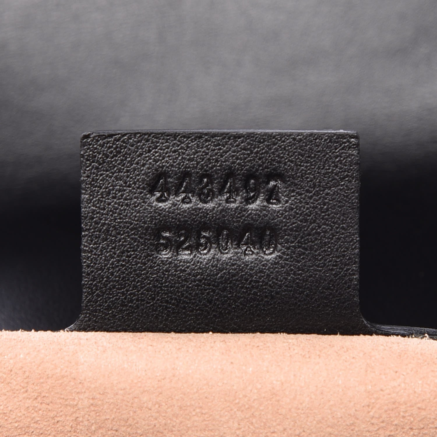Gucci Calfskin Matelasse Small GG Marmont Shoulder Bag Black 7 of 7