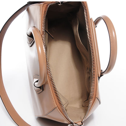 Givenchy Shiny Lord Calfskin Medium Antigona Dark Beige 5 of 7