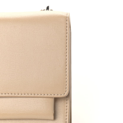 Saint Laurent Calfskin Monogram Sunset Chain Wallet Nude Powder 5 of 5