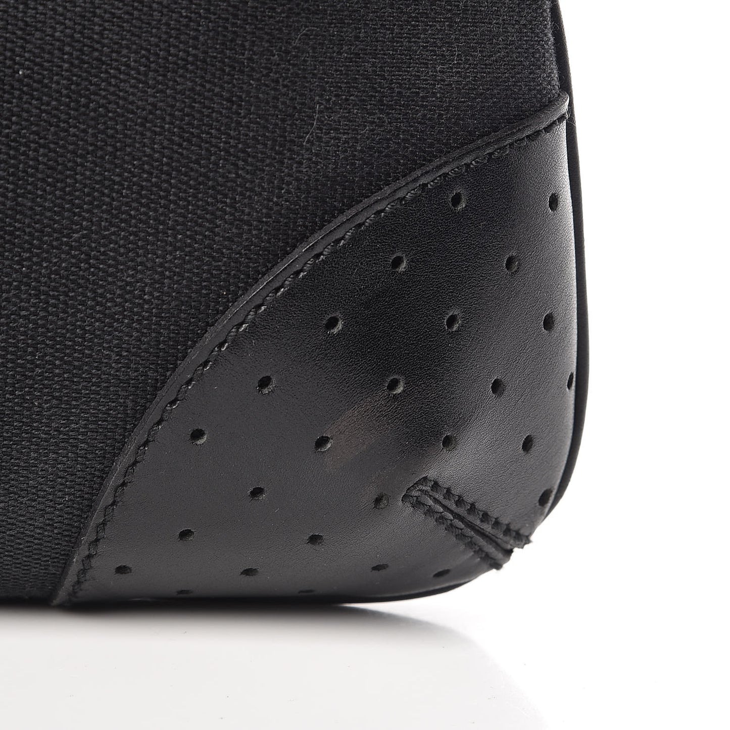 Canvas GG Reins Shoulder Bag Black