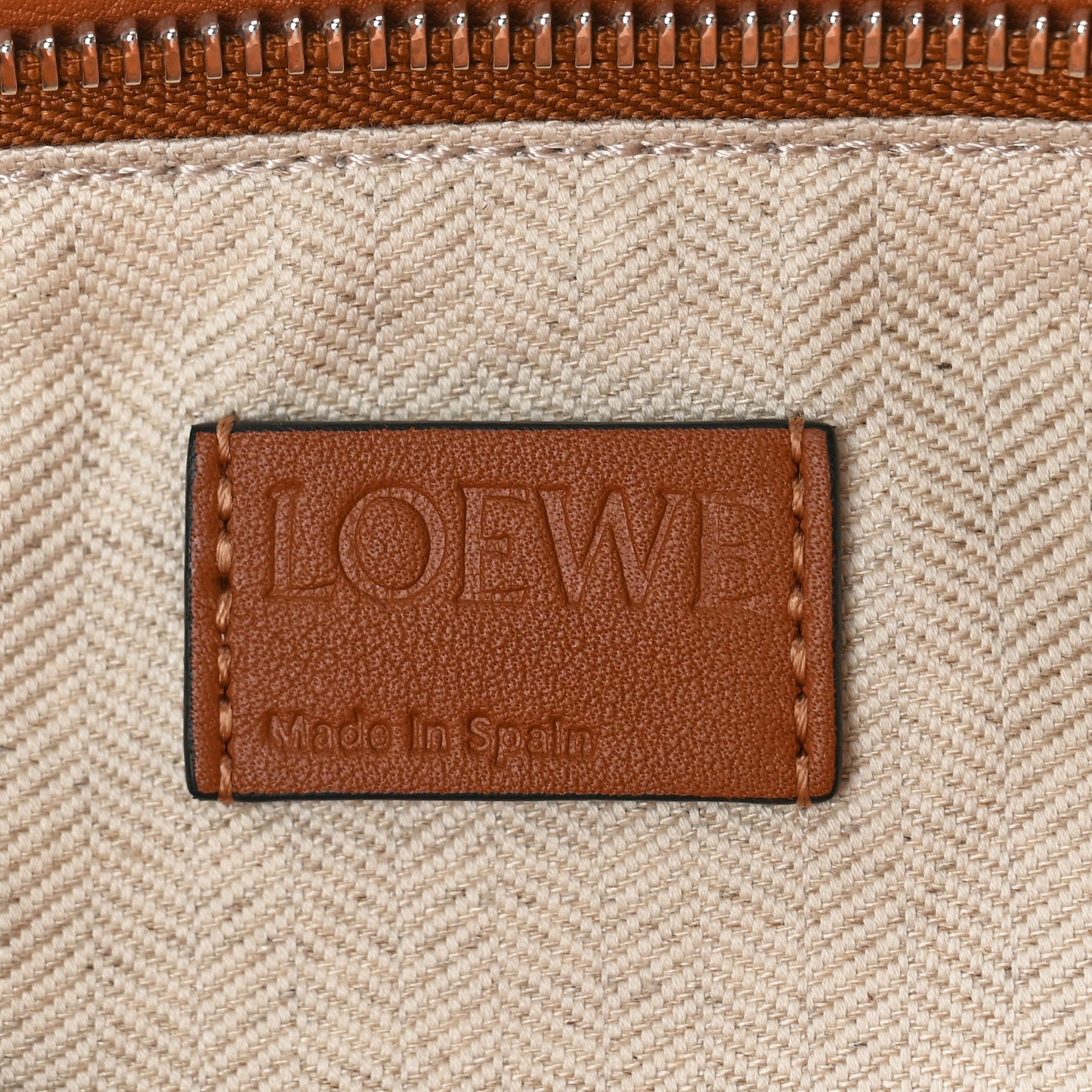 Calfskin Small Puzzle Bag Tan