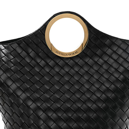 Bottega Veneta Calfskin Intrecciato Picnic Black 9 of 12