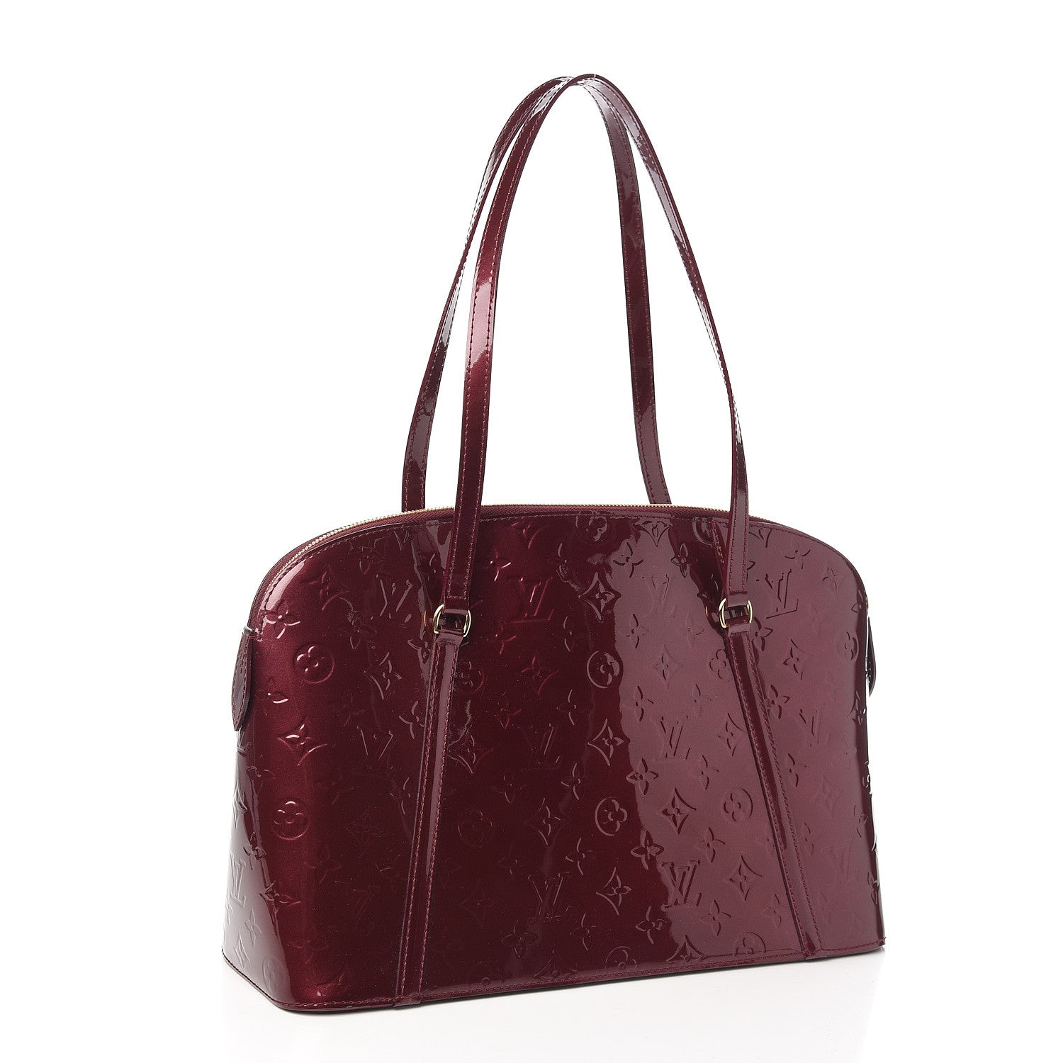 Louis Vuitton Vernis Zipped Avalon Rouge Fauviste 2 of 8
