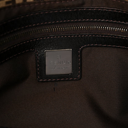 Fendi Zucchino Baguette Toro Mogano Panna 6 of 12