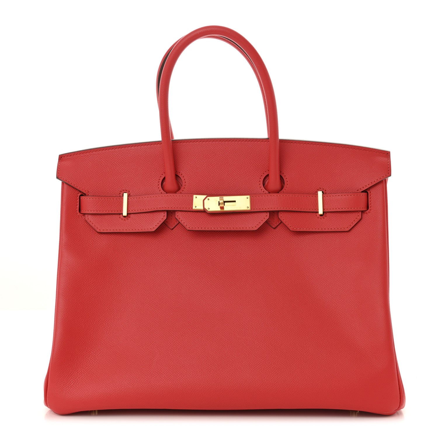 Hermes Epsom Birkin 35 Rouge Tomate 1 of 12