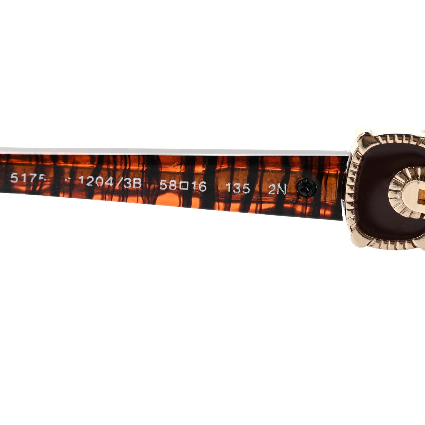 CC Tweed Effect Sunglasses 5175 Brown