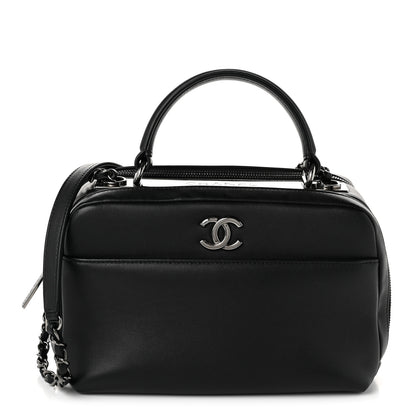 Chanel Calfskin Small Trendy CC Bowling Bag Black 1 of 10