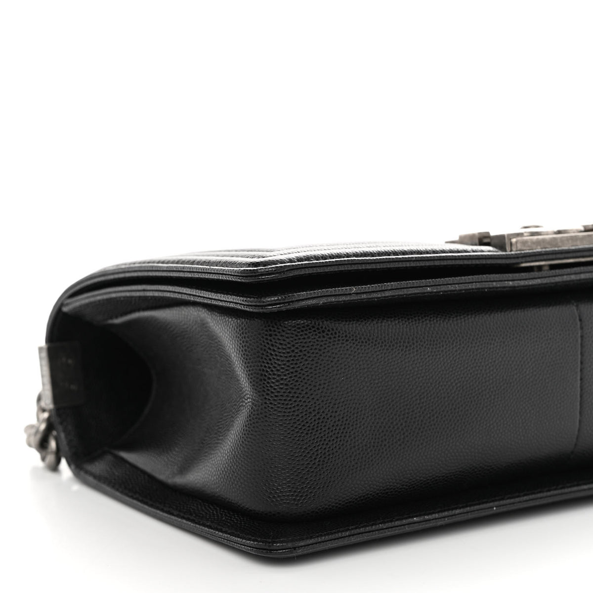 Chanel Caviar Quilted Medium Boy Flap Black 8 of 9