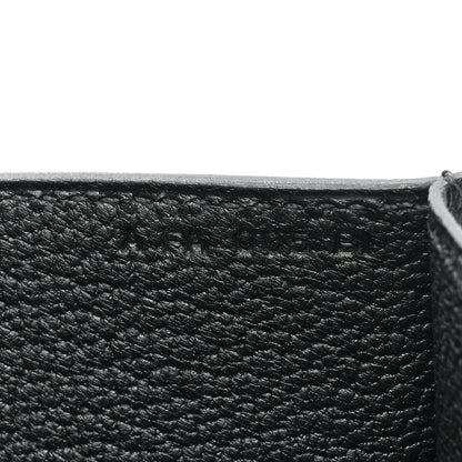Hermes Chevre Mysore Medor 23 Clutch Black 7 of 9