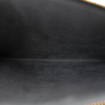 Louis Vuitton Epi Pochette Accessories 24 Black 5 of 10