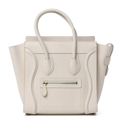 Celine Goatskin Micro Luggage White 1 of 11