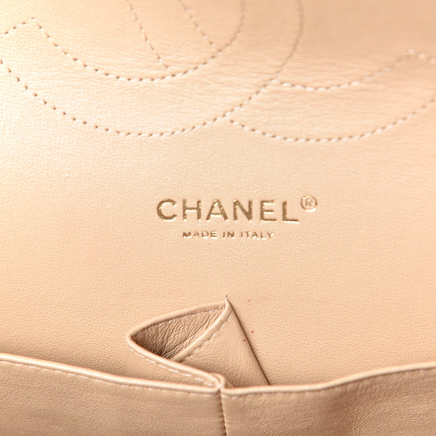 Chanel Caviar Quilted Jumbo Double Flap Beige Clair 6 of 10