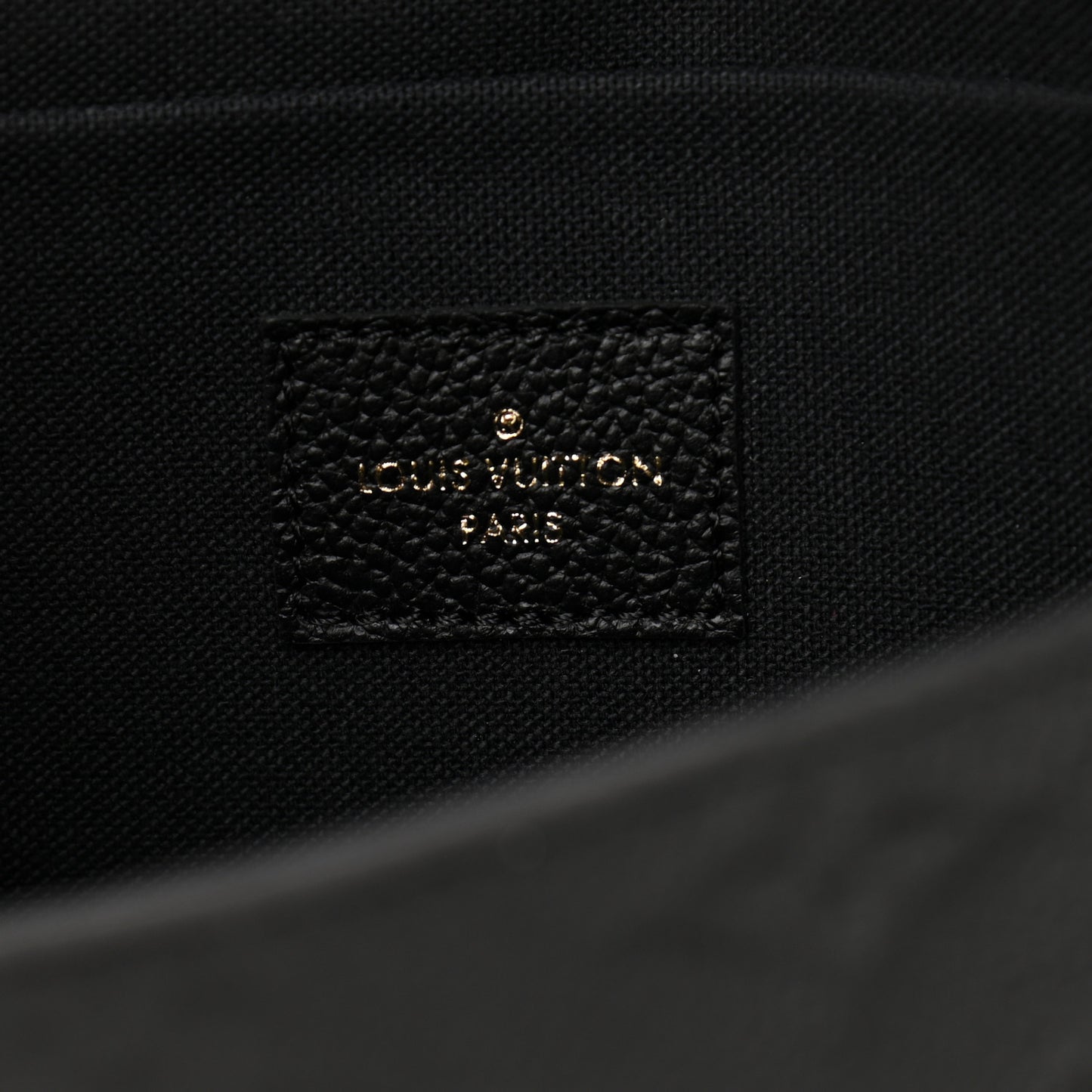 Empreinte Pochette Felicie Chain Wallet Black