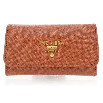 Prada Saffiano Metal 6 Key Holder Rame 1 of 6