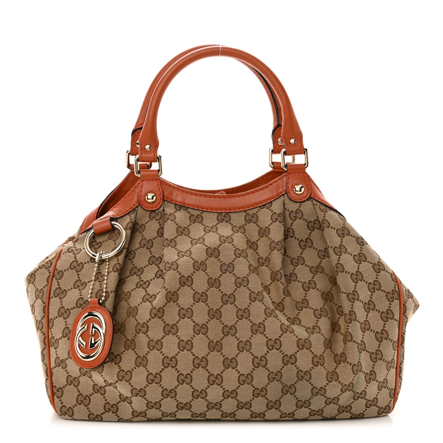 Monogram Medium Sukey Tote Orange