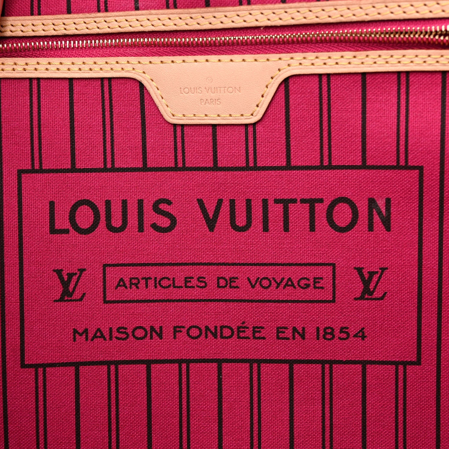 Louis Vuitton Monogram Neo Neverfull GM Fuchsia 7 of 10