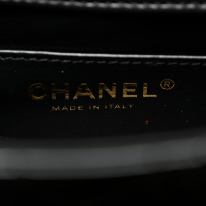 Chanel Patent Calfskin Quilted Mini Square Flap Black 7 of 10