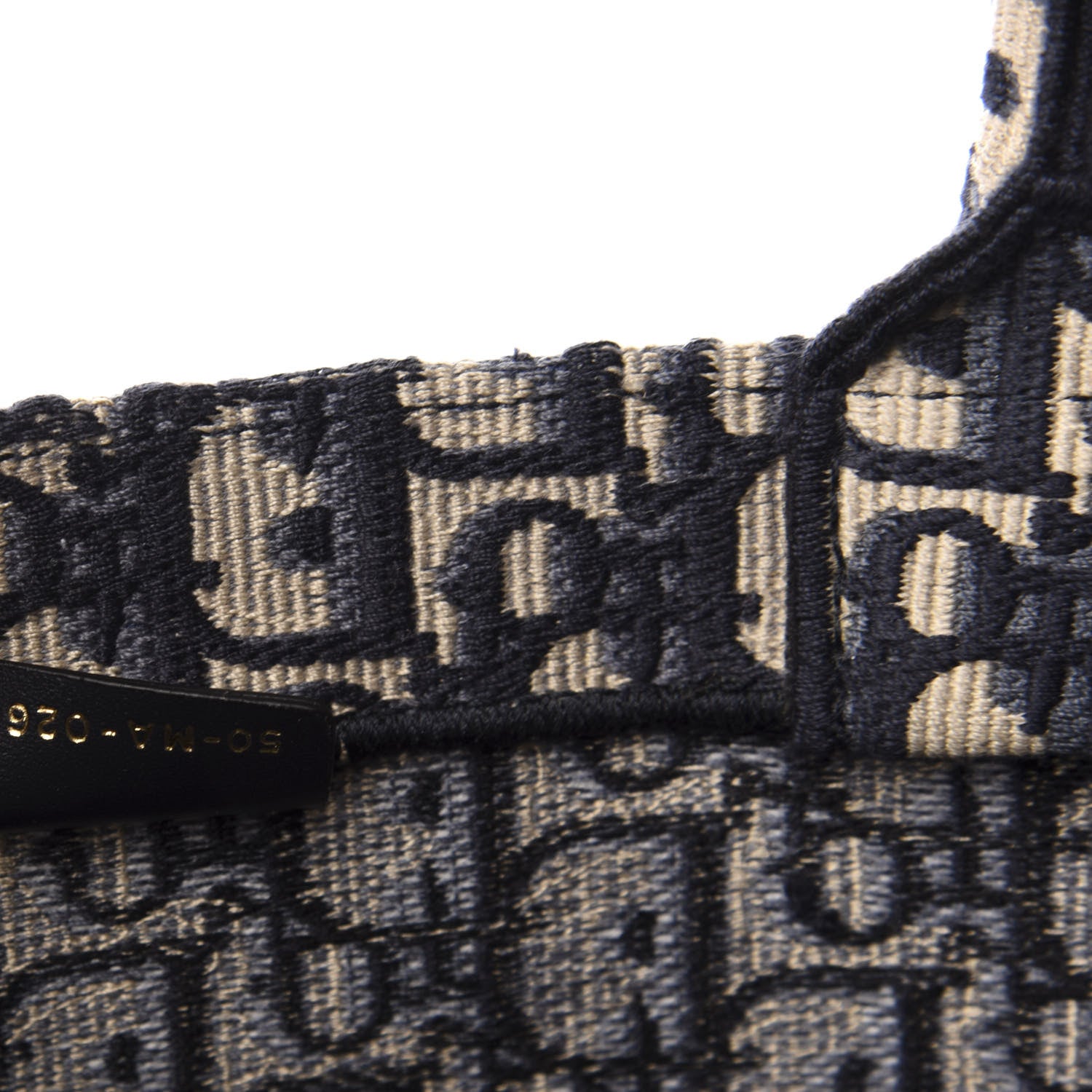 Christian Dior Oblique Book Tote Blue Multicolor 7 of 10