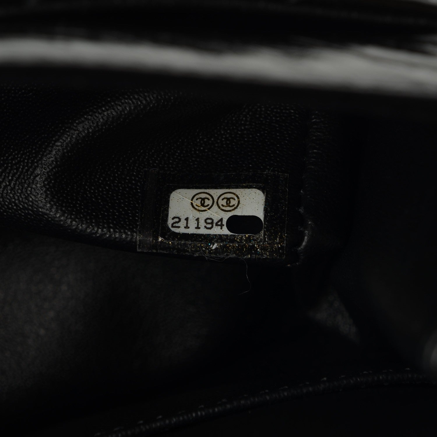 Chanel Glazed Calfskin Quilted 2.55 Reissue 225 Flap Black 7 of 8