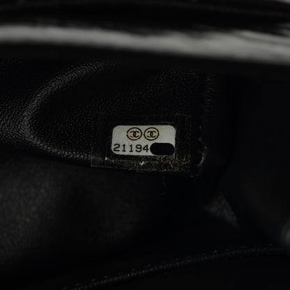 Chanel Glazed Calfskin Quilted 2.55 Reissue 225 Flap Black 7 of 8