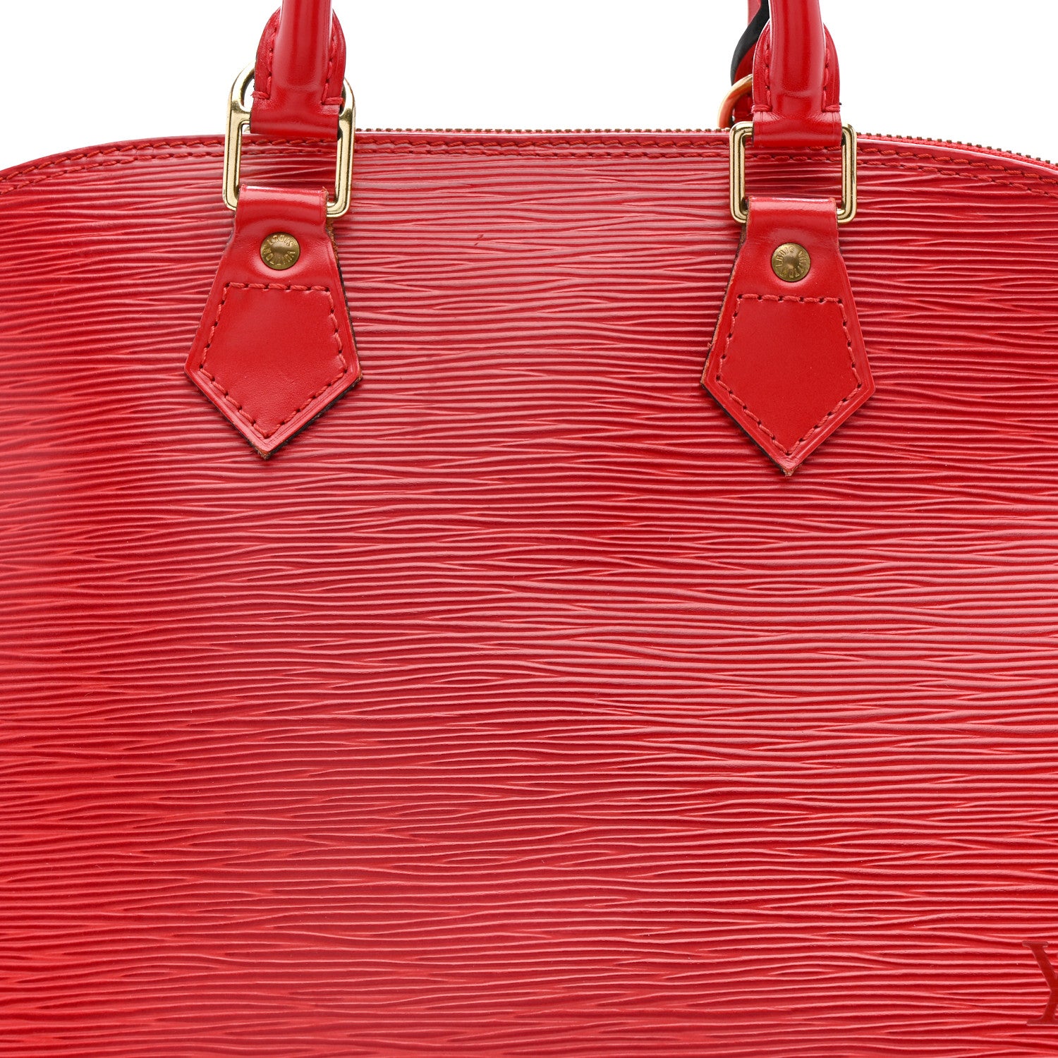 Louis Vuitton Epi Alma PM Castillan Red 8 of 16