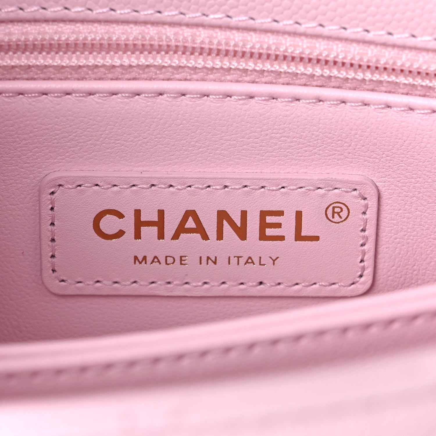 Chanel Caviar Quilted Mini Coco Handle Flap Light Pink 5 of 9