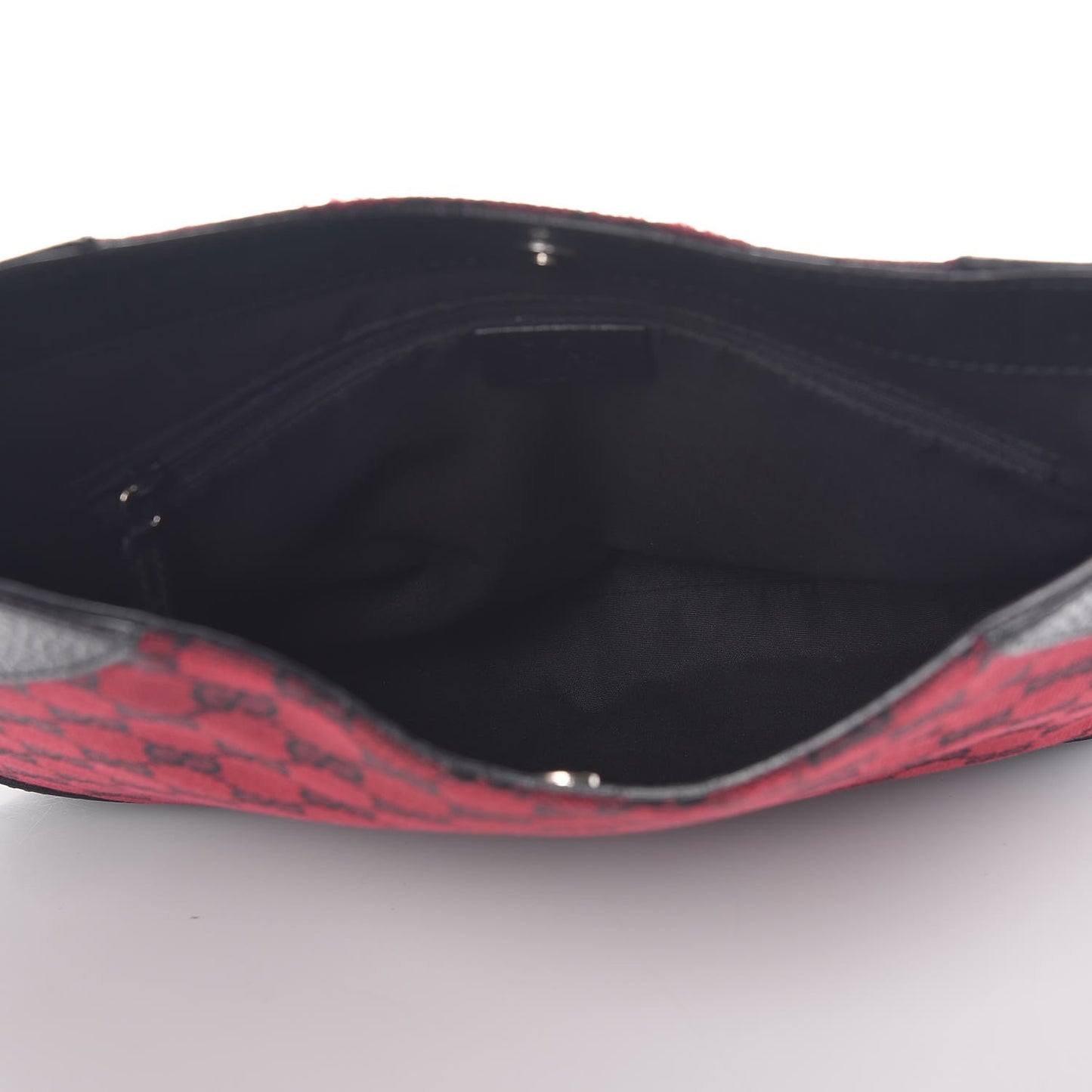 Denim Monogram Hobo Red
